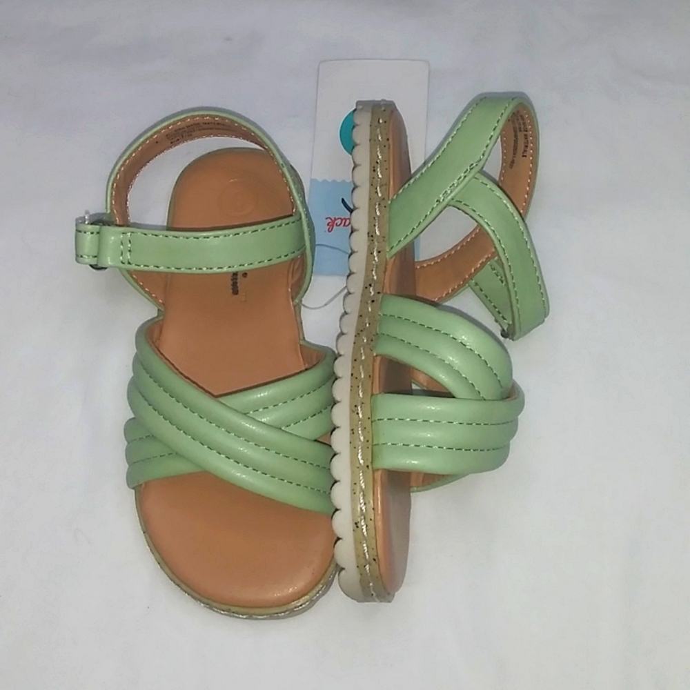 Cat & Jack Green Chloe Sandals